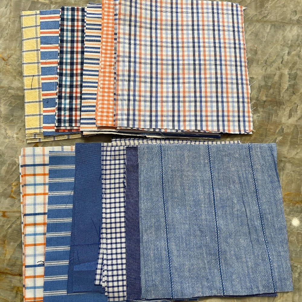 40 Precut 5" Quilt Squares Assorted Fabric Charm Pack